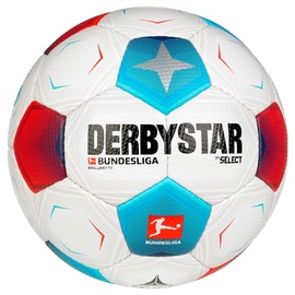 derbystar Unisex – Erwachsene Bundesliga Brillant TT v23 Fußball, weiß, 5