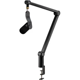 Logitech Yeticaster GX Dynamisches LIGHTSYNC RGB Gaming Mikrofon und Premium Broadcast Schwenkarm, Schwarz