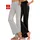 VIVANCE Jazzpants mit leicht ausgestelltem Bein, Loungewear, Gr. 32/34 - N-Gr, 1x hellgrau-meliert, 1x schwarz, , 827987-32 N-Gr