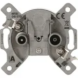 Busch-Jaeger 2CKA000230A1555 0231-102, Durchgangsdose Sat/BK 2f ...