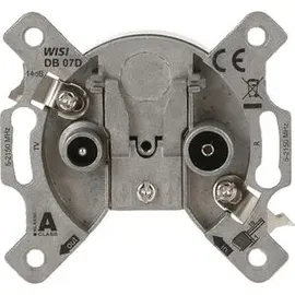 Busch-Jaeger 2CKA000230A1555 0231-102, Durchgangsdose Sat/BK 2f ...