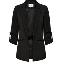 Only Damen Blazer ONLKayle Orleen Sakko mit Dreiviertel-Ärmeln 15218743 Black 42