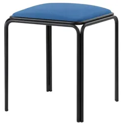 meet 4er-Set Hocker »meet Bistro« Sitzfläche Kunstleder blau
