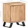 vidaXL Nachtschrank 40x30x50 cm Braun