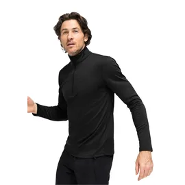 Maier Sports Fleecepullover Schwarz M