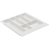 MS Beschläge Besteckeinsatz Universal Schubladeneinsatz 440 mm Weiß