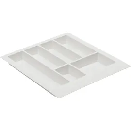 MS Beschläge Besteckeinsatz Universal Schubladeneinsatz 440 mm Weiß