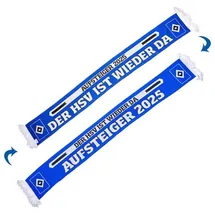 Hamburg HSV Hamburger SV Schal Aufstieg 2024/2025 mehrfarbig Unisex