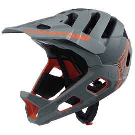 Cratoni Fahrradhelm Madroc anthrazit-orange matt