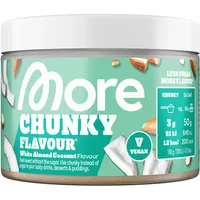 MORE Nutrition Chunky Flavour White Almond Coconut 150 g
