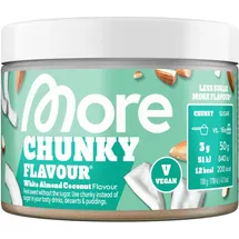 MORE Nutrition Chunky Flavour White Almond Coconut 150 g