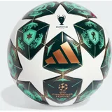 Adidas UCL 24/25 Knockout Stages Kids J350 League Ball - White / Shadow Green / Solar Slime - 5