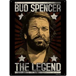 BUD SPENCER – Blechschild "The Legend"!