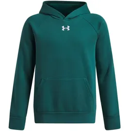 Under Armour Rival Fleece Kapuzenpullover Herren Rack Green/White L