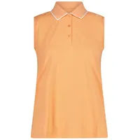 CMP WOMAN Polo Sleeveless salmone (C520) 40