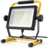 Brandson 100W LED Baustrahler mit 144 SMD LEDs - Arbeitsleuchte - Bauscheinwerfer
