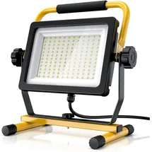 Brandson 100W LED Baustrahler mit 144 SMD LEDs - Arbeitsleuchte - Bauscheinwerfer