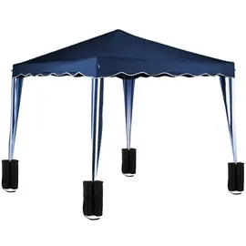 DEUBA Pavillon Standsicherung 4er-Set Schwarz