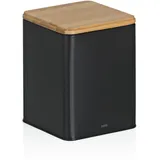 Kela Vorratsdose schwarz 11,5 x 11,5 x 14,5 cm 1,4 l