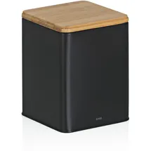 Kela Vorratsdose schwarz 11,5 x 11,5 x 14,5 cm 1,4 l