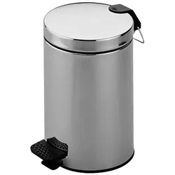 Keuco Abfallbehälter 04988070000, Accessoires, aluminium silber eloxiert