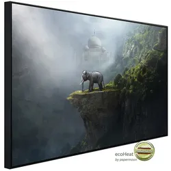 papermoon Infrarotheizung »EcoHeat - Indischer Elefant Taj Mahal«, Matt-Effekt - bunt