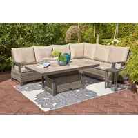 Siena Garden Corido Set 5-tlg. Grau