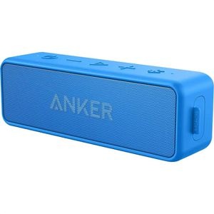 Anker Bluetooth-Lautsprecher SoundCore 2, AK-A3105014, 2.0 Soundsystem, 12 Watt, blau
