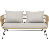 VCM Ebuy24, Gartenlounge, Gartensofa Nina