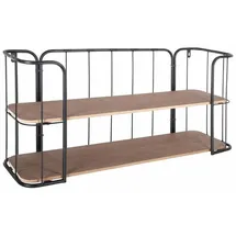 Atmosphera Créateur d'intérieur Wandregal 40 x 20 x 10 cm Kastanienbraun