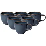 Villeroy & Boch Espressotassen Crafted Denim 60 ml 6er Set