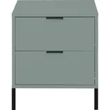 Mäusbacher "Bonnie TOPSELLER", grün (pine grün matt), B:51cm H:60cm T:45cm, Holzwerkstoff, Sideboards, Kommode, Kommode mit Quadratgestelle