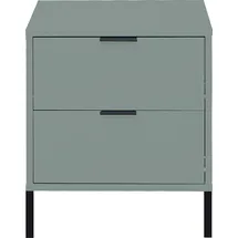 Mäusbacher "Bonnie TOPSELLER", grün (pine grün matt), B:51cm H:60cm T:45cm, Holzwerkstoff, Sideboards, Kommode, Kommode mit Quadratgestelle