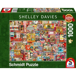 Schmidt Spiele Puzzle »Vintage Handarbeitszeug Puzzle 1.000 Teile«, Puzzleteile
