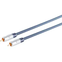 S/conn maximum connectivity Home-Cinema Cinchstecker und Cinchstecker, verchromte Metallstecker