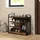 Homcom Schuhregal 70 x 65 x 30 cm braun