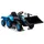 Wisam® Wiederaufladbarer Traktor mit Schaufel Blau (BW-X002A)