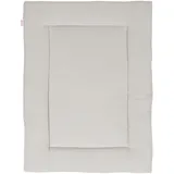 babybay babybay® Krabbeldecke 75x100 cm, Waffelpiqué, weißgrau