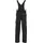 Planam Canvas 320 Latzhose Schwarz/Schwarz, 54