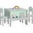 SoBuy Kindersitzgruppe KMB88 90 x 60 cm Holz grau