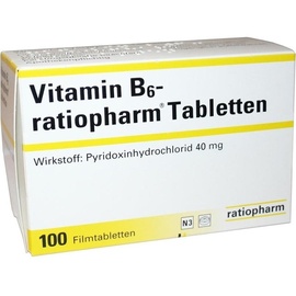 Ratiopharm Vitamin B6-ratiopharm Filmtabletten 100 St.