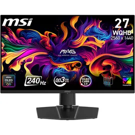 MSI MAG 273QP QD-OLED 26,5" schwarz