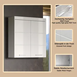 WELLTIME Hängeschrank Avena 73 x 23 x 77 cm Weiß