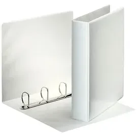 Esselte 10 Esselte Präsentationsringbücher 4-Ringe weiß 6,2 cm DIN A4