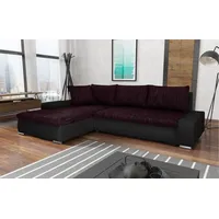 Beautysofa Ecksofa TEO mit Schlaffunktion, Schlafecke - Sofa Webstoff