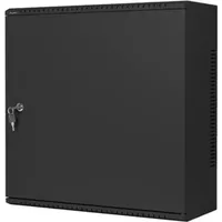 LANBERG Rack Wandschrank 19 WAF1, 6U Metalltür schwarz