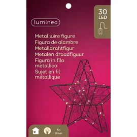 Lumineo Stern Micro LED 5x30x29cm sw 8720194826461 LUMINEO