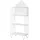 Home Deluxe Kinderregal TODO M 134 x 61 x 28 cm Metall weiß