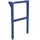 ADB Werkbank Kunststoff/Stahl Tiefe 70 cm blau höhenverstellbar