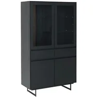 Furnhouse Vitrine ¦ holzfarben ¦ Maße (cm): B: 110